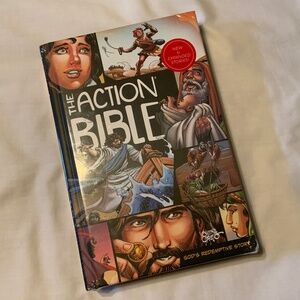 The Action Bible: Colourful Comic-Book Style by Marvel & DC Artists NEW!